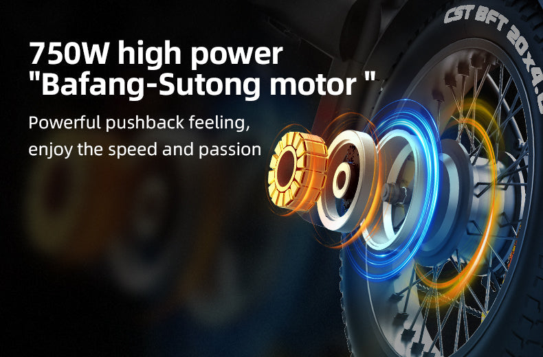 KIXIN Q3 Plus 20" Mountain E-Bike