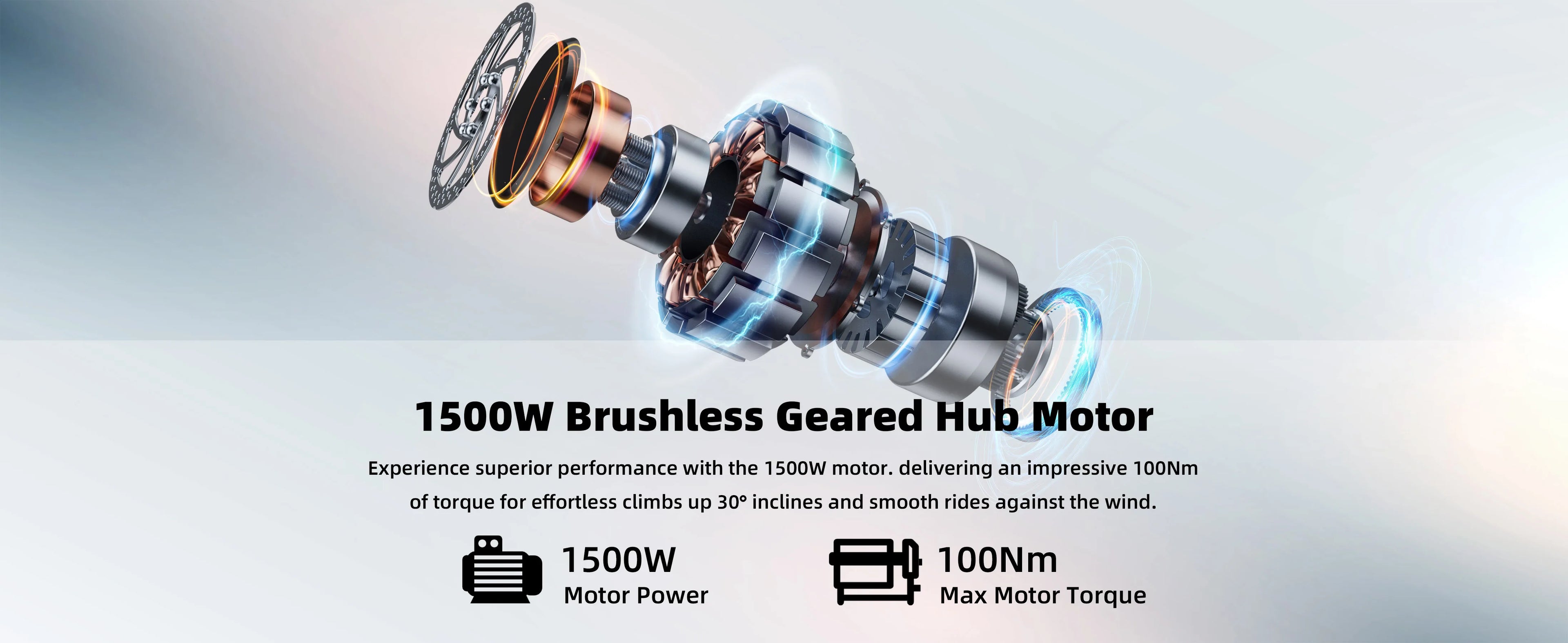 1500W Road & Mountain Hybrid Electric Bike