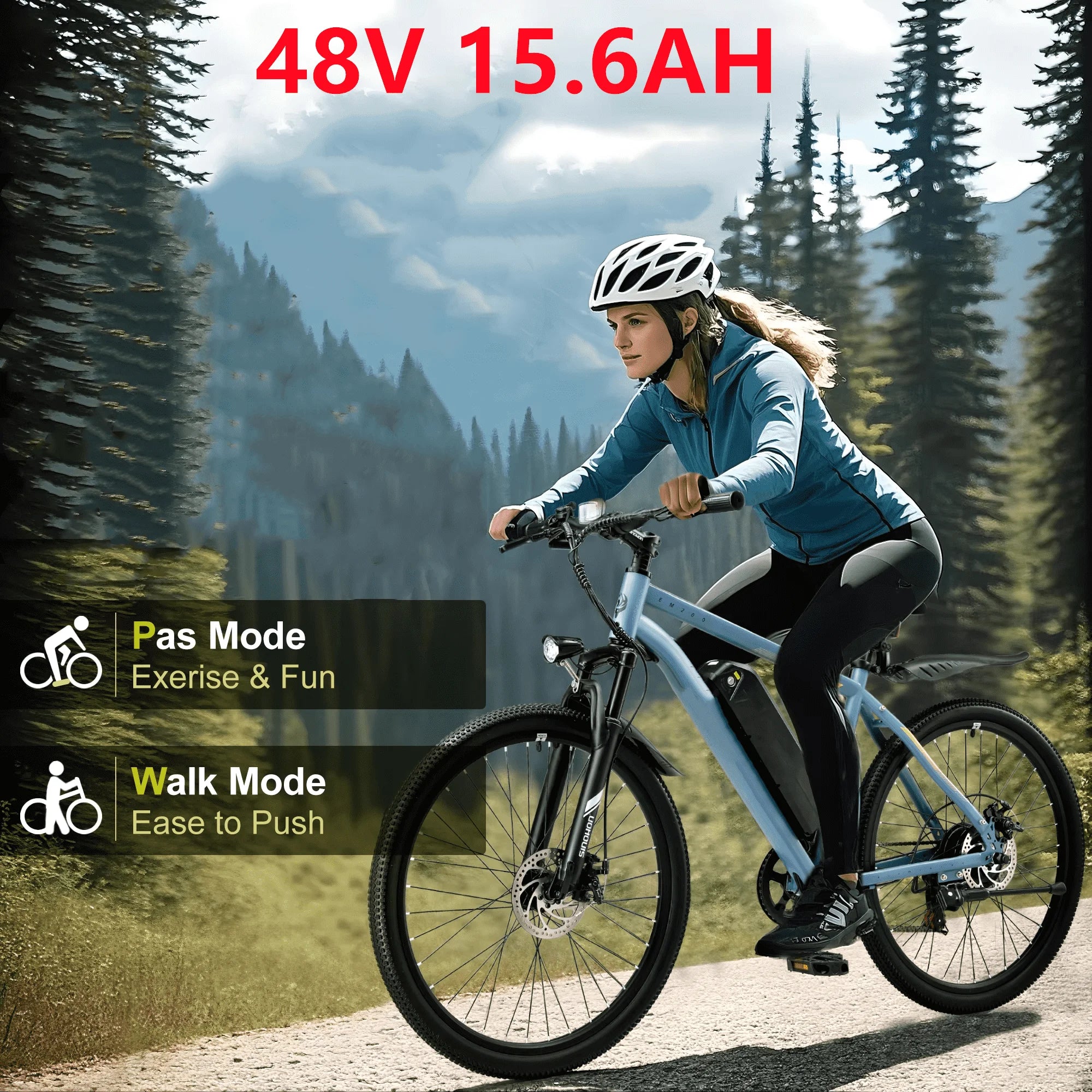 26" Mountain Electric Bike