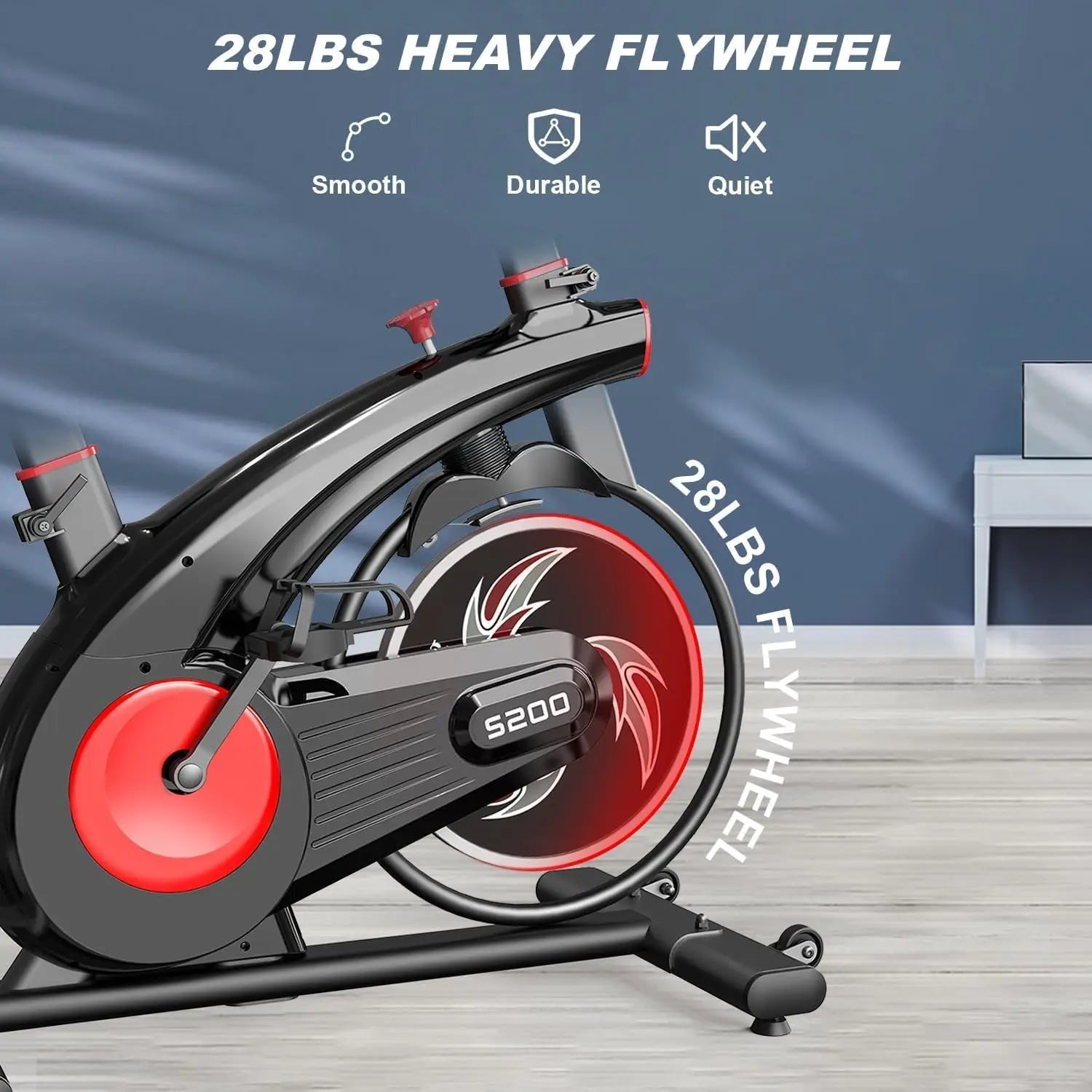 Adjustable Exercise Spin Bike