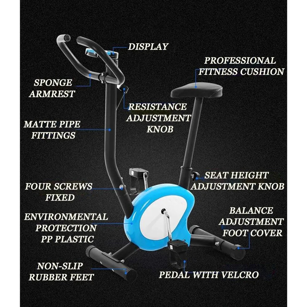 Kids Exercise Bike with LCD Display