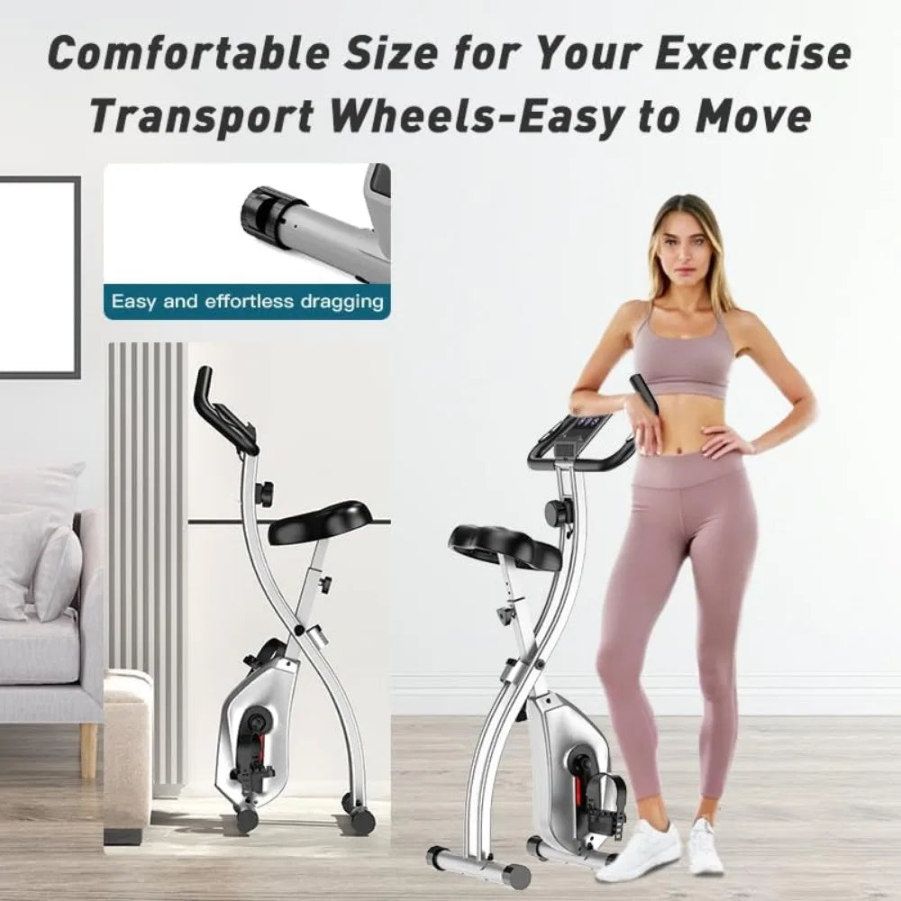 Crystal Fit Foldable Indoor Bike