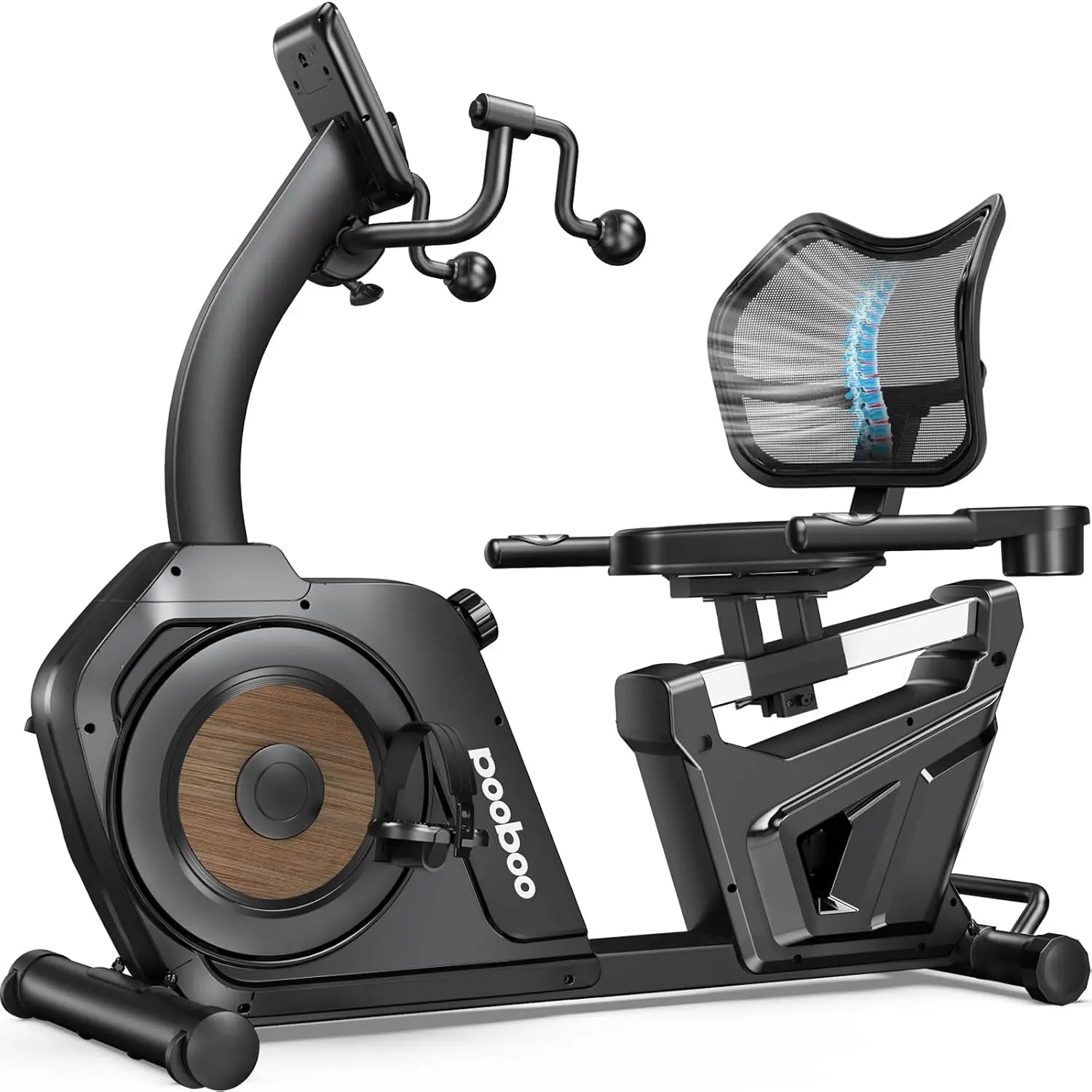 Recumbent Bike with Arm Exerciser