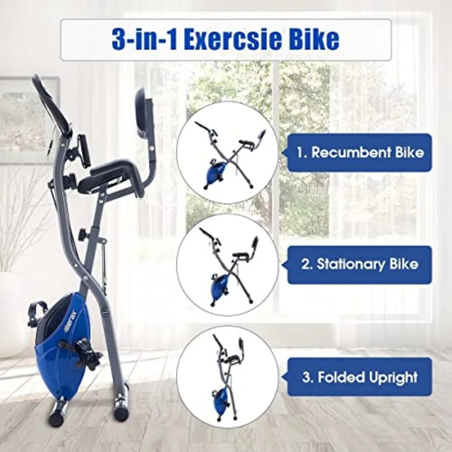3-in-1 Foldable Magnetic X-Bike