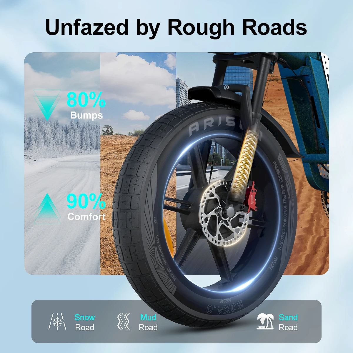 JANSON X60 1500W E-Mountain Bike