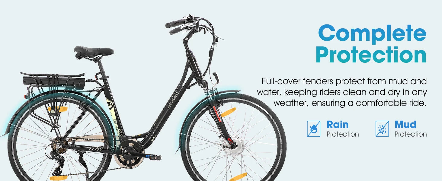 HILAND Electric Commuter Bike