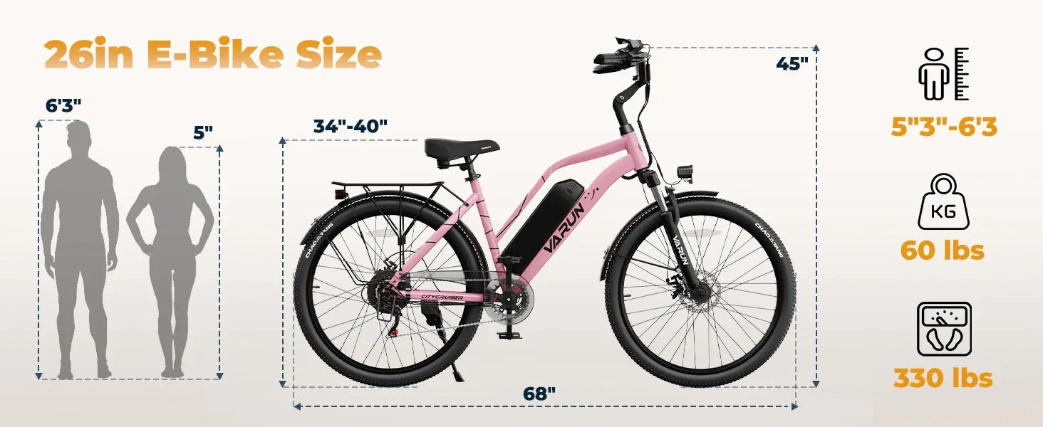 Varun City Cruiser E-Bike