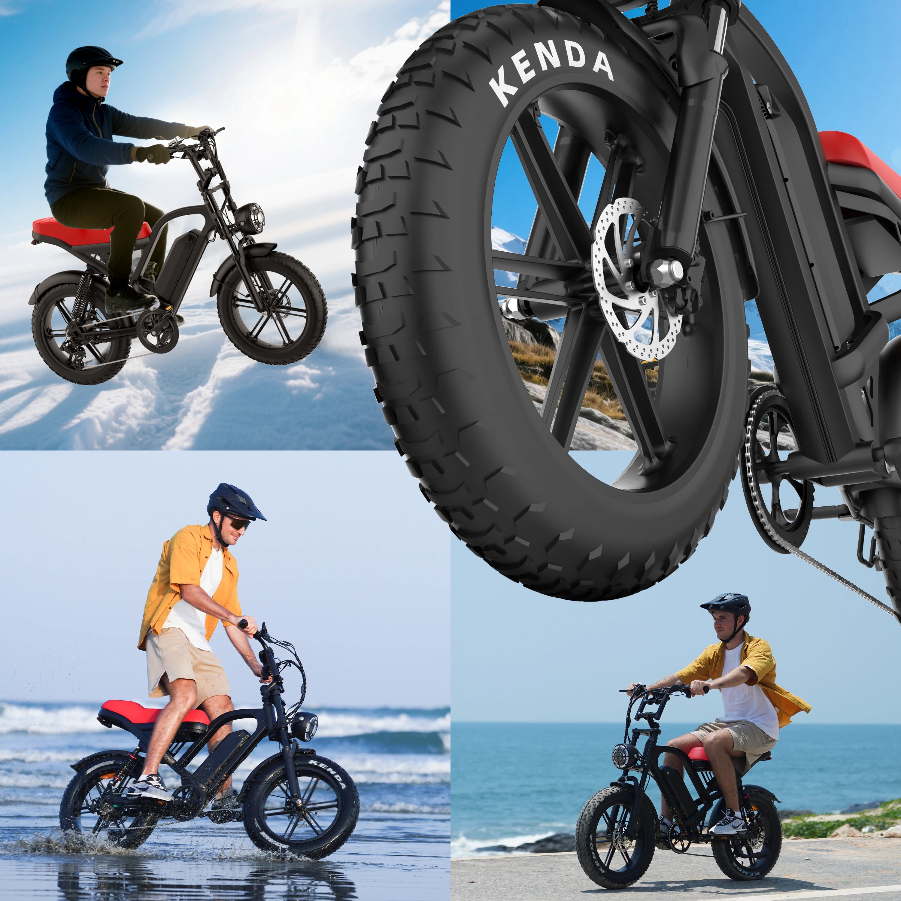 1500W Road & Mountain Hybrid Electric Bike