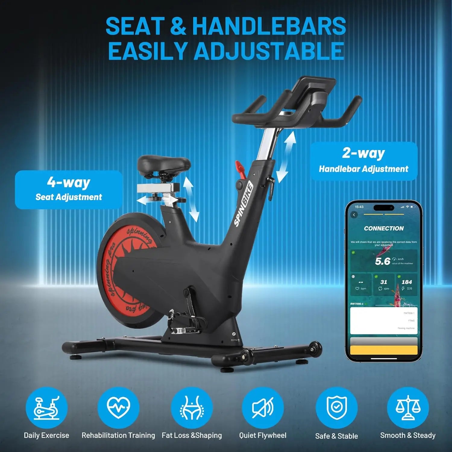 Indoor Cycling Spin Bike
