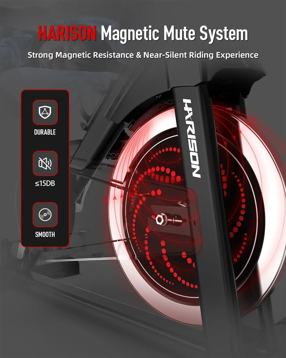 Spin Bike Bluetooth & 350LB Capacity