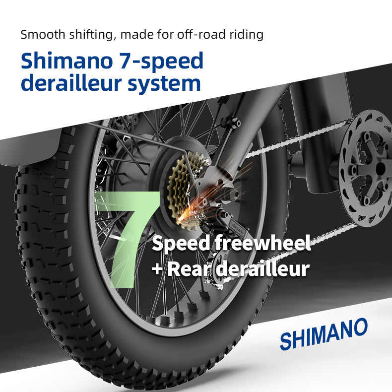 KIXIN Q3 Plus 20" Mountain E-Bike