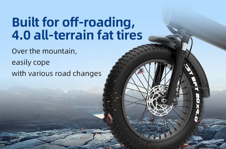 KIXIN Q3 Plus 20" Mountain E-Bike