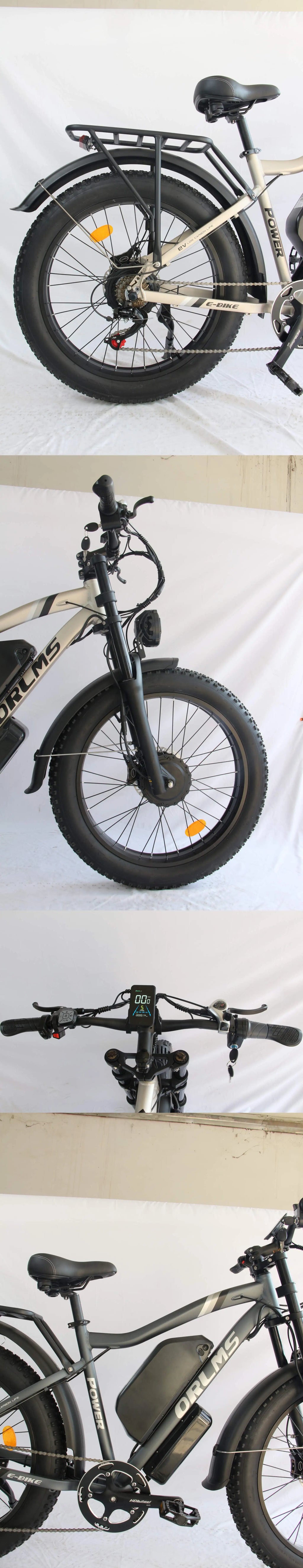 US MX500 Dual 2000W Fat Tire Mountain E-Bike
