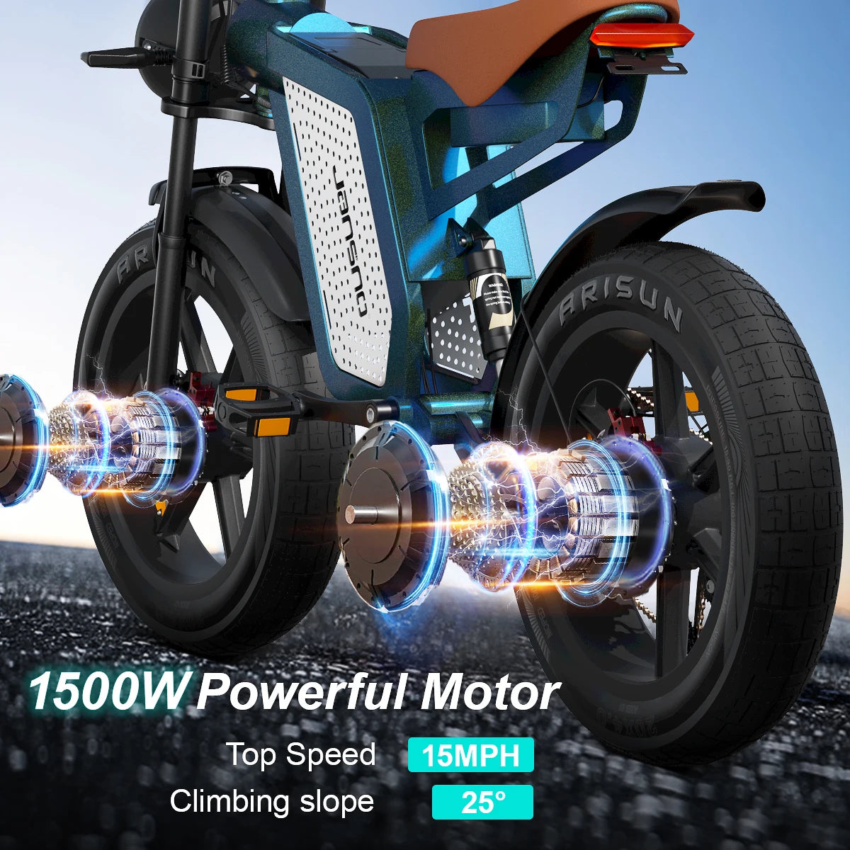 JANSON X60 1500W E-Mountain Bike