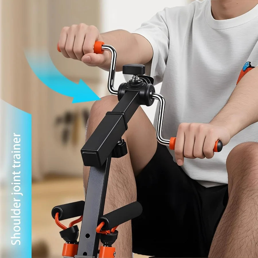 Compact Pedal Exerciser for Elderly Users