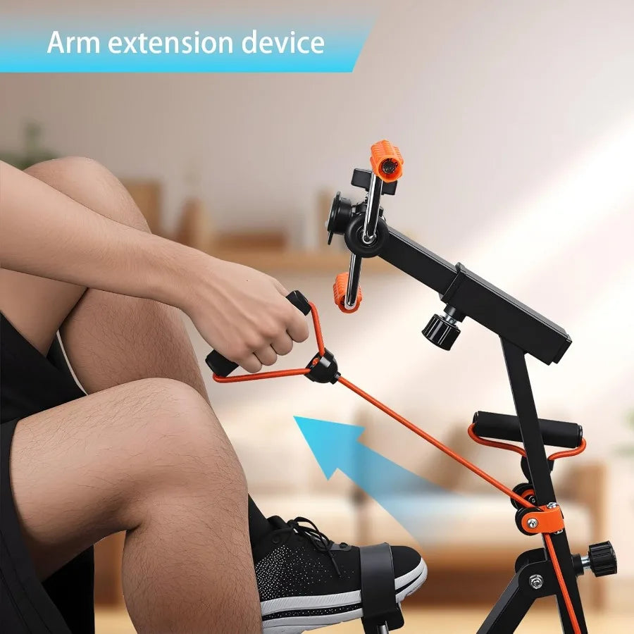 Compact Pedal Exerciser for Elderly Users