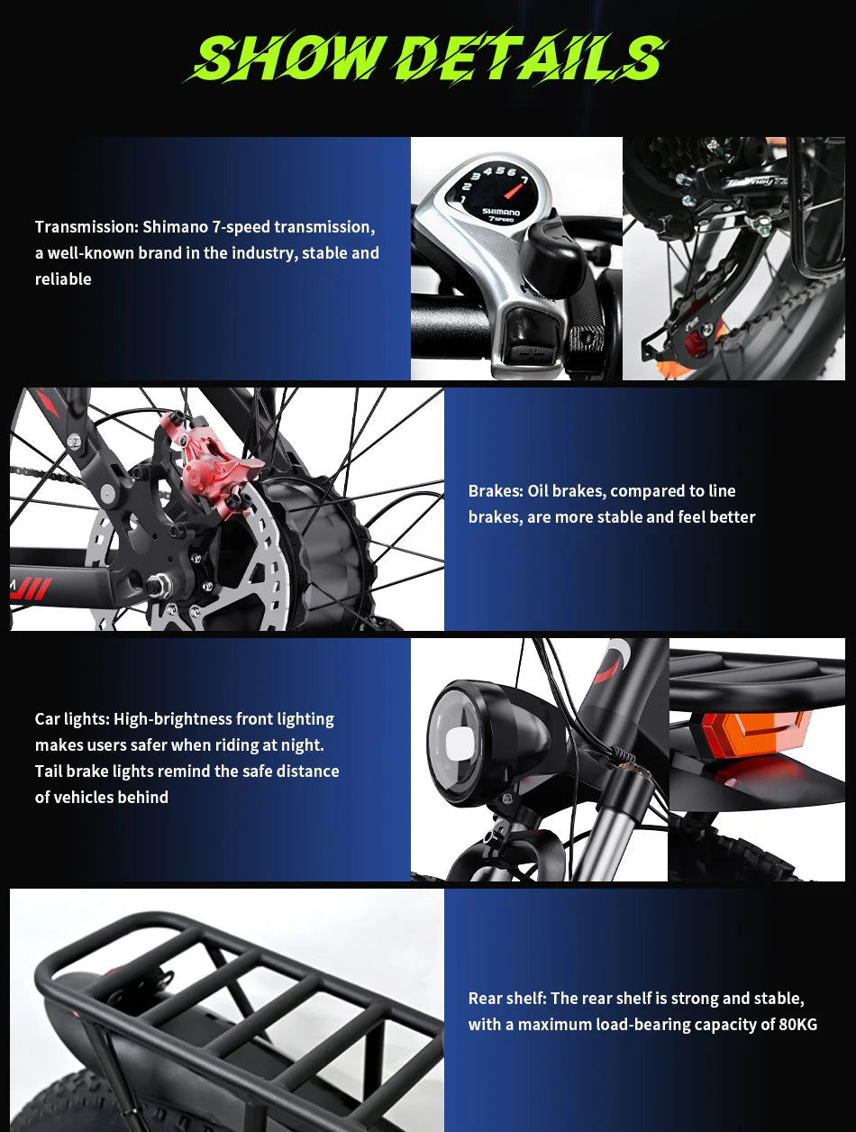 DUOTTS S26 Dual-Motor E-Mountain Bike