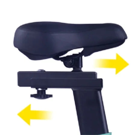 Spin Bike with LCD Monitor & Cushioned Seat