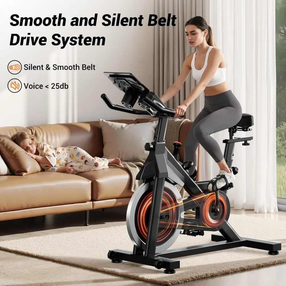 300LB Stationary Exercise Spin Bike