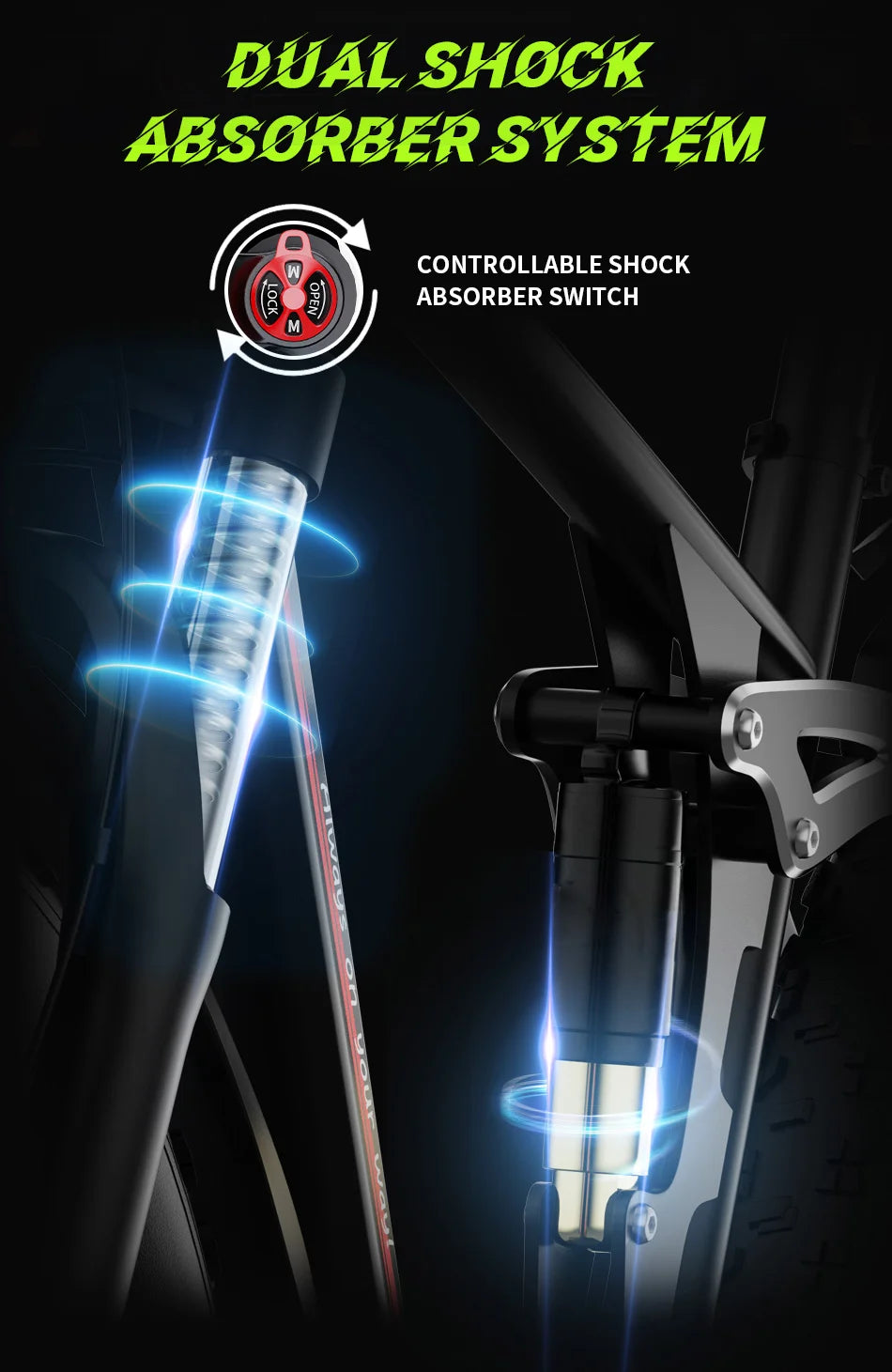 DUOTTS S26 Dual-Motor E-Mountain Bike