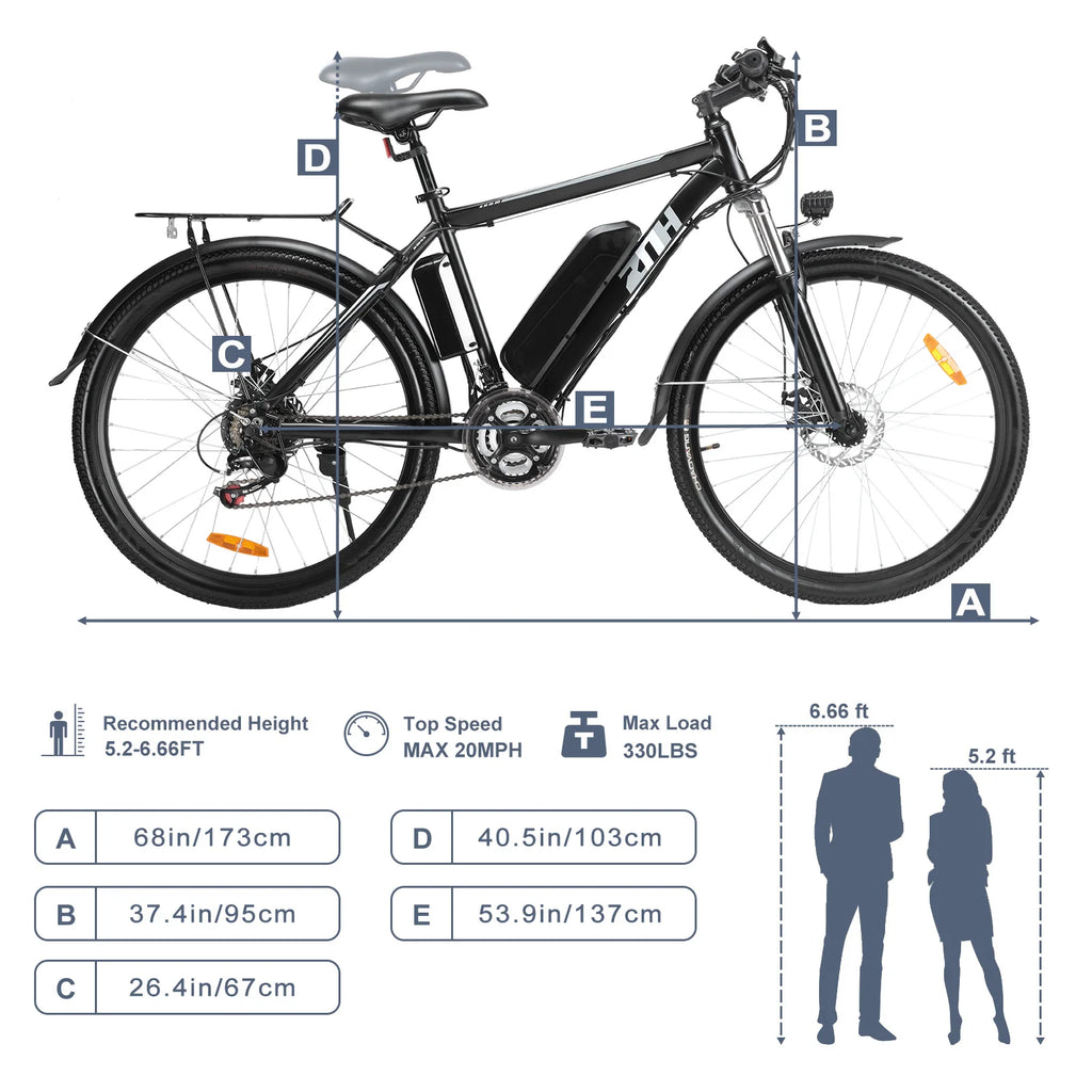 1000W 48V Electric Bike