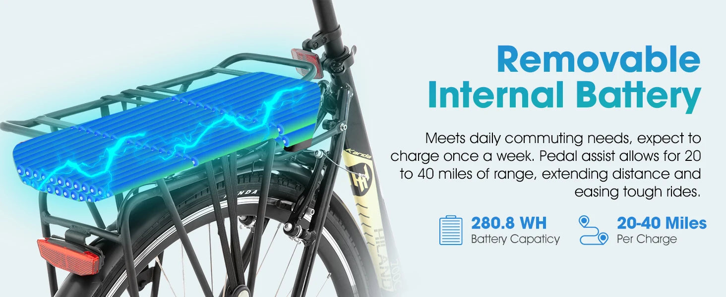 HILAND Electric Commuter Bike