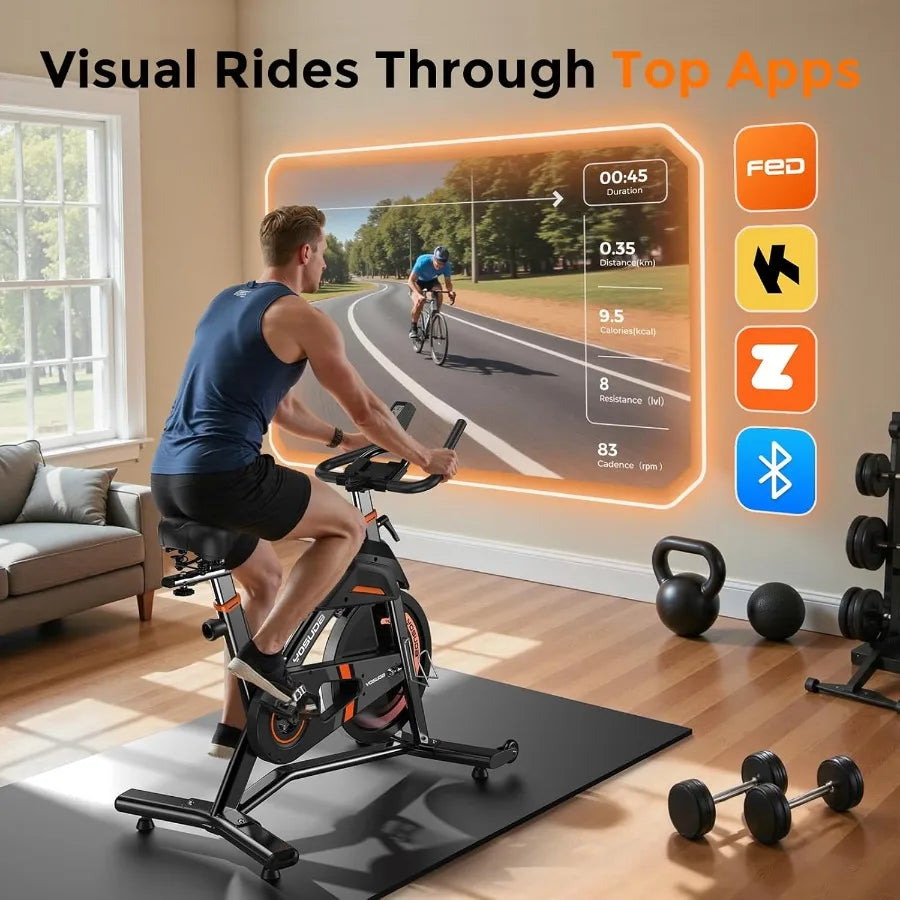 Magnetic Spin Exercise Bike