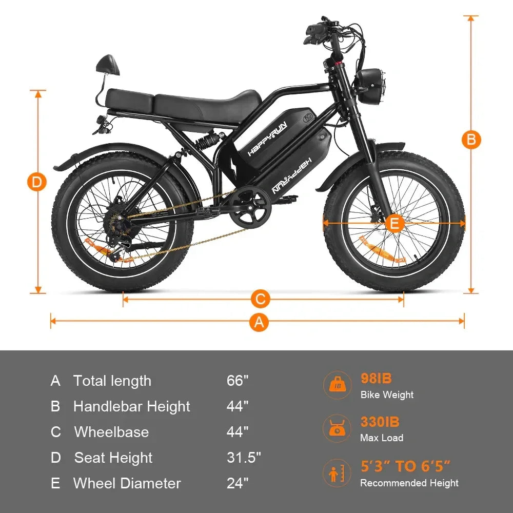 HappyRun G70 Cargo E-Bike