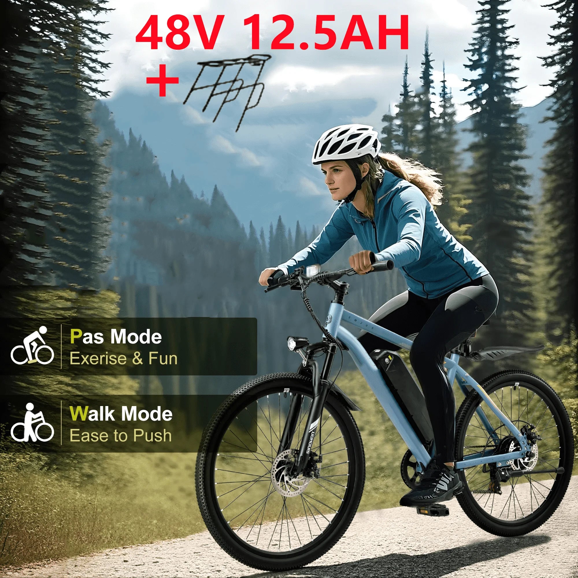 26" Mountain Electric Bike
