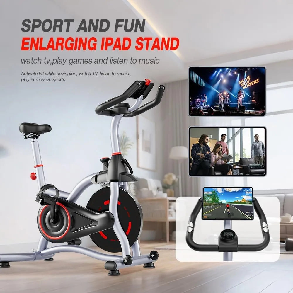 Ultra-Quiet Magnetic Spin Bike