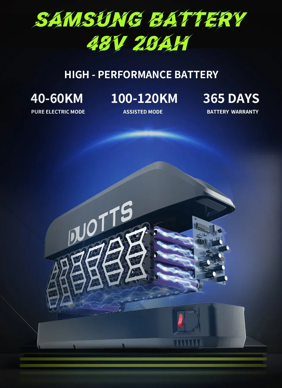 DUOTTS S26 Dual-Motor E-Mountain Bike