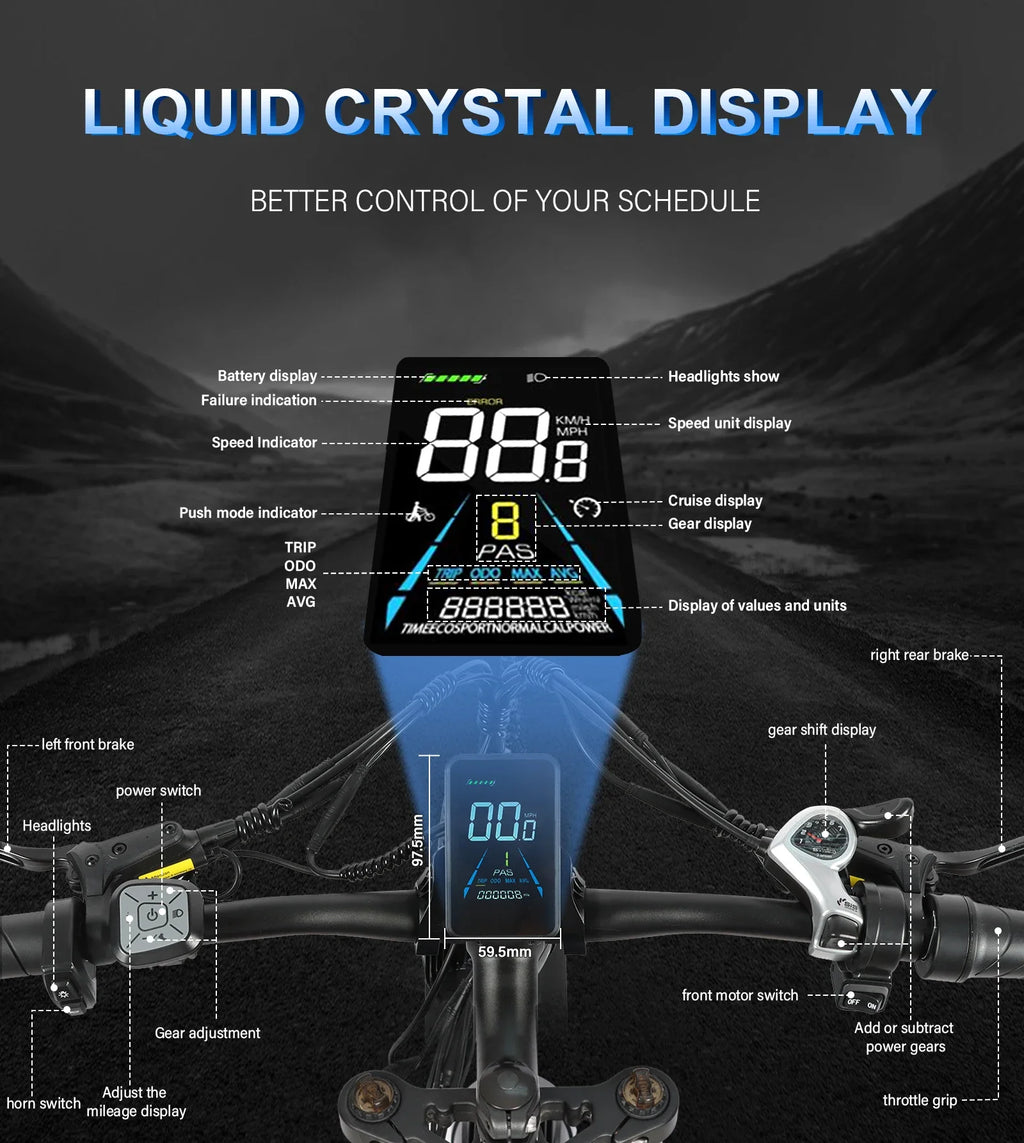 BAOLUJIE 2602 3000W Electric Bike