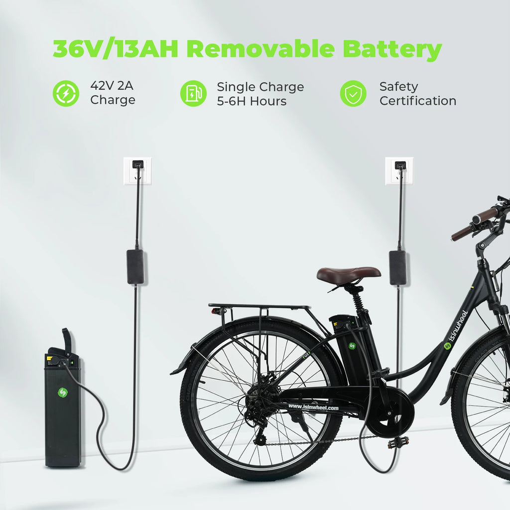 Isinwheel U2 Step-Thru Electric Bike