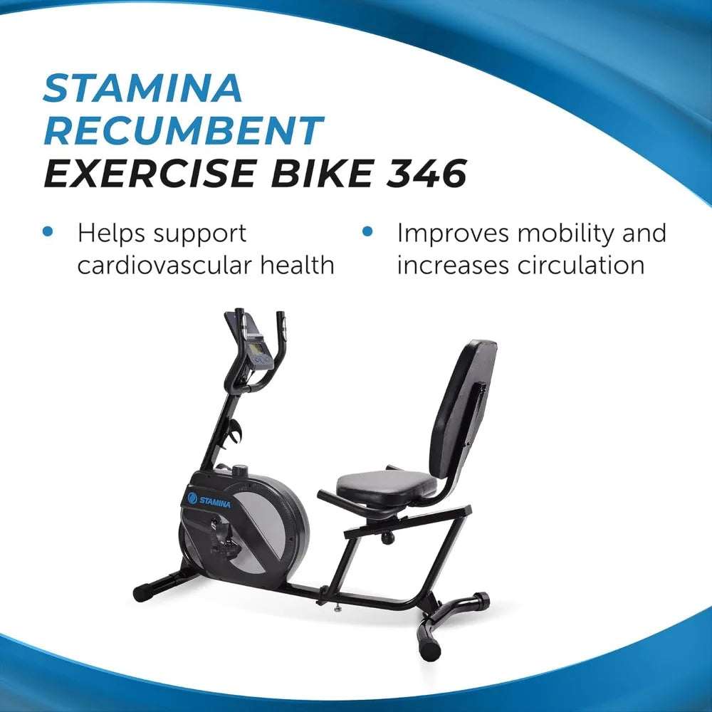 Smart Recumbent Bike with Workout App