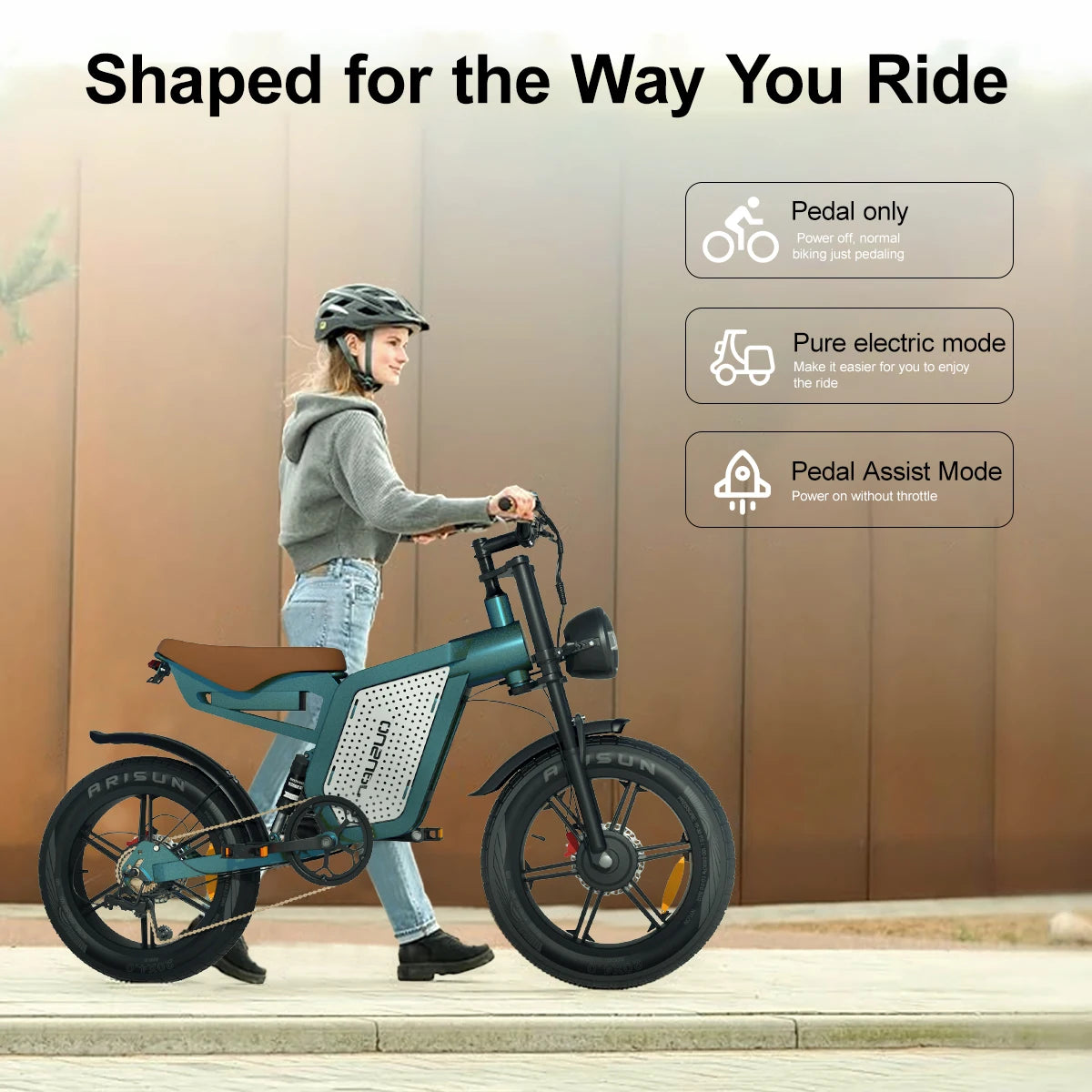 JANSON X60 1500W E-Mountain Bike