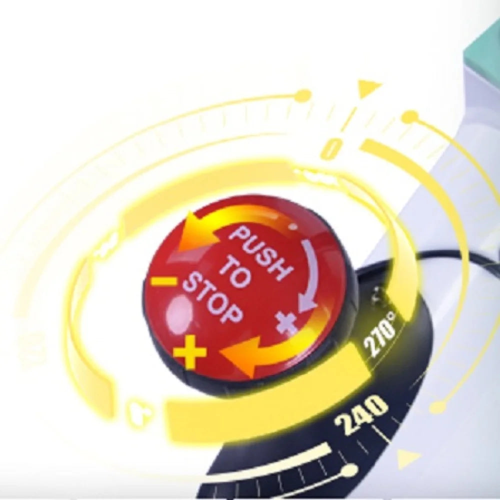 Spin Bike with LCD Monitor & Cushioned Seat