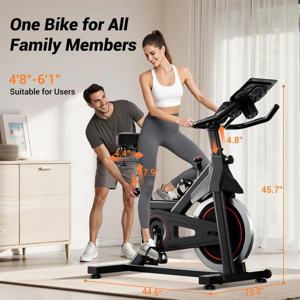300LB Stationary Exercise Spin Bike