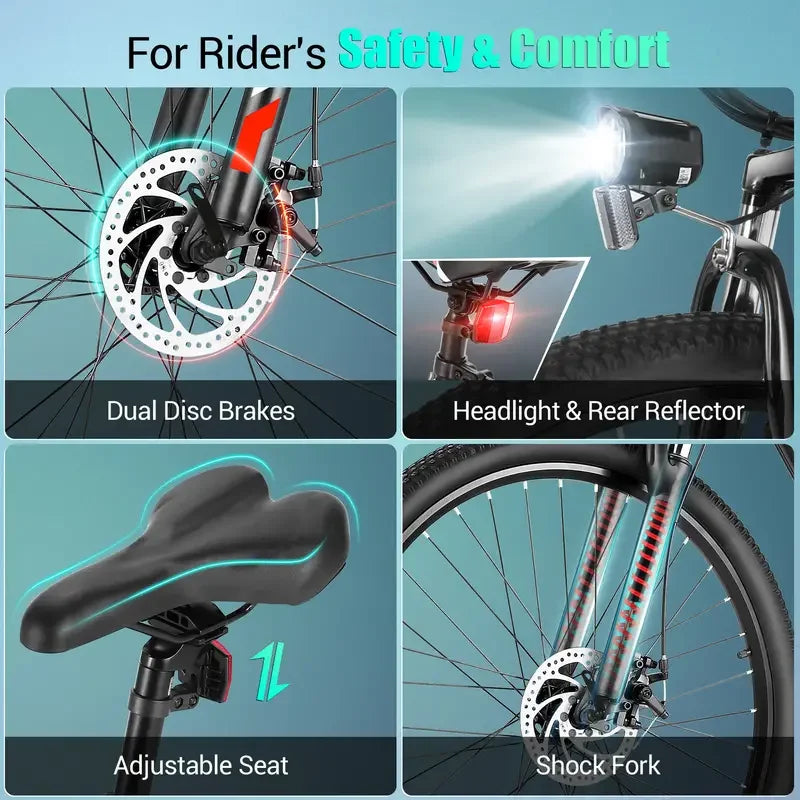 26" Mountain Electric Bike