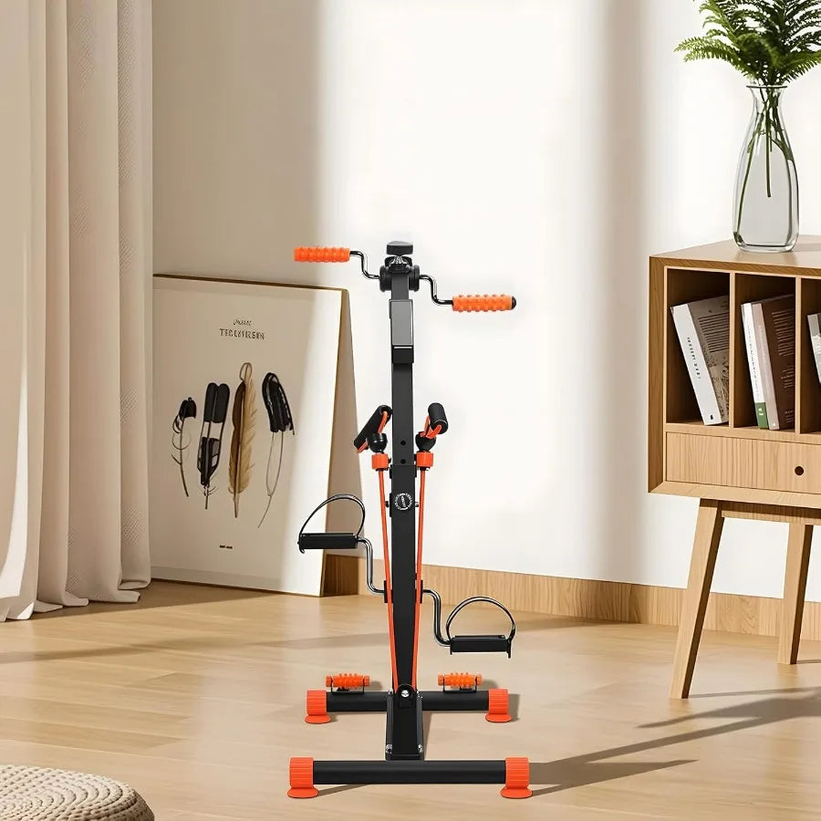 Compact Pedal Exerciser for Elderly Users