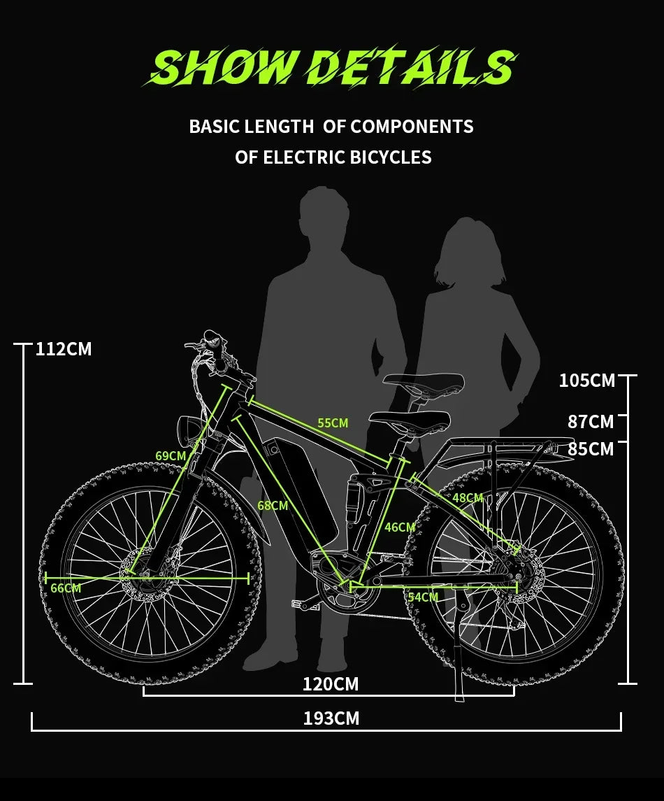 DUOTTS S26 Dual-Motor E-Mountain Bike