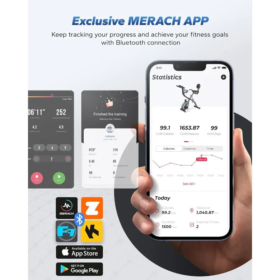 Folding Exercise Bike