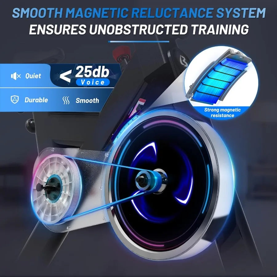 Spin Bike Adjustable Seat & Cushion